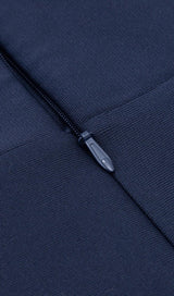 SPLIT MIDI DRESS IN BLUE Dresses styleofcb