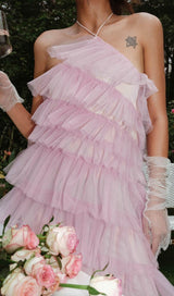 FRINGED BACKLESS MAXI DRESS Dresses styleofcb