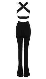 LACEUP TWO PIECE SUIT IN WHITE & BLACK Clothing styleofcb