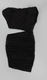 CUT OUT RUCHED MINI DRESS Dresses styleofcb