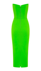 CUT OUT STRAPLESS MIDI DRESS Dresses styleofcb