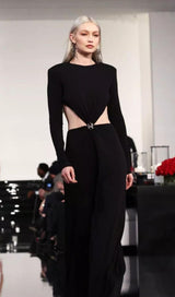 LONG SLEEVES JUMPSUIT IN BLACK Dresses styleofcb