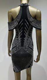 OFF THE SHOULDER HALTER MINI DRESS Dresses styleofcb