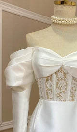 STRAPLESS LACE MIDI DRESS Dresses styleofcb