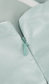 STRAPLESS LANTERN SLEEVE MINI DRESS Dresses styleofcb