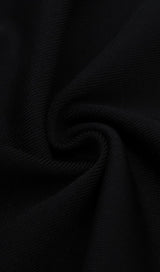 V NECK BANDAGE MINI DRESS IN BLACK Dresses styleofcb