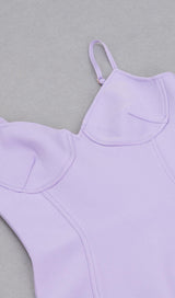 TIGHT MINI DRESS IN PURPLE Dresses styleofcb