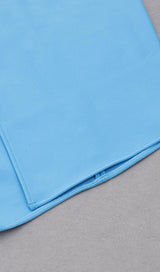 ONE SHOULDER BODYCON MIDI DRESS IN BLUE Dresses styleofcb