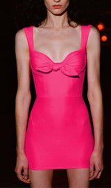 CHAIN MIDI DRESS IN PINK Dresses styleofcb