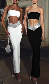 BANDAGE CORSET TWO PIECE SET Clothing styleofcb