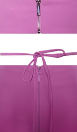 BANDAGE CUT OUT JUMPSUIT IN PINK Clothing styleofcb