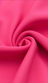 PHOSPHOR V-NECK WAIST CUT OUT MIDI DRESS styleofcb