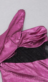 ONE SHOULDER LACE MAXI DRESS IN PURPLE Dresses styleofcb