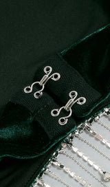 TWO-PIECE MINI DRESS IN GREEN DRESSES styleofcb