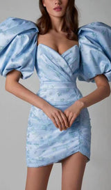 PUFF SLEEVE MINI DRESS Dresses styleofcb