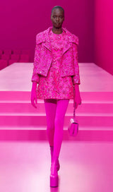 JACQUARD FLORAL BLAZER Outerwear Gloria Lanvin