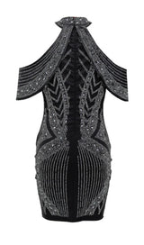 OFF THE SHOULDER HALTER MINI DRESS Dresses styleofcb