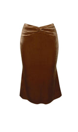 VELVET MESH SLEEVE TWO PIECE SUIT Tops styleofcb