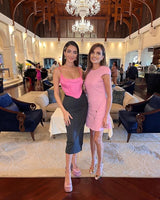 SATIN CORSET STYLE TOP styleofcb