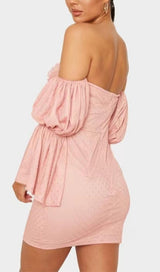 STRAPLESS MINI DRESS IN PINK Dresses styleofcb