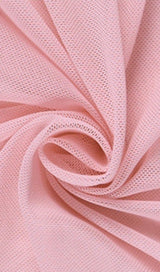 FISHBONE BODYCON MINI DRESS IN PINK Dresses styleofcb