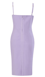 TIGHT MINI DRESS IN PURPLE Dresses styleofcb