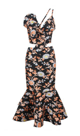 JACQUARD TWO PIECE SET Dresses styleofcb