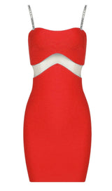 TWO PIECE SUIT MINI DRESS IN BLUE Dresses styleofcb S RED