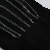 FEATHER CORSET MINII DRESS IN BLACK styleofcb