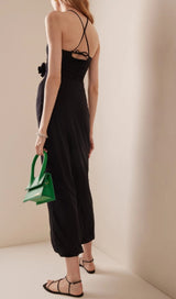 BANDAGE CUT OUT MAXI DRESS IN BLACK Dresses styleofcb