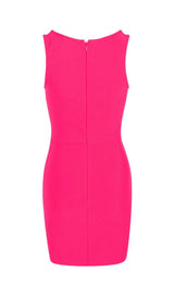 CHAIN MIDI DRESS IN PINK Dresses styleofcb