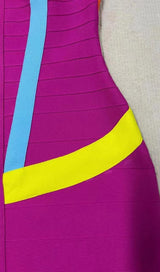 BANDAGE MIDI DRESS IN PINK Dresses styleofcb