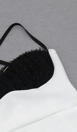 BANDAGE MIDI DRESS IN WHITE Dresses styleofcb