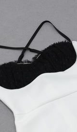 BANDAGE MIDI DRESS IN WHITE Dresses styleofcb