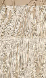 BANDEAU TASSEL MINI DRESS DRESS STYLE OF CB