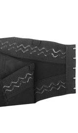 BLACK EMBELLISHED CORSET Shirts & Tops styleofcb