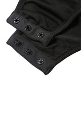 BLACK LACE SPLIT MAXI DRESS Dresses styleofcb