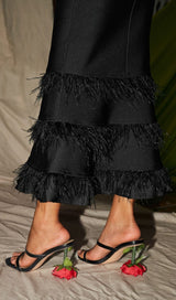 ROSE HEELS IN BLACK Shoes sis label