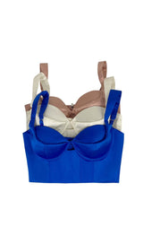 CORSET BACKLESS CROPPED TOP DRESS STYLE OF CB