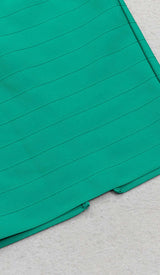 CUT OUT TWO-PIECE MIDI DRESS IN JADE DRESS STYLE OF CB