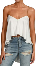 DIAMOND TOPS IN WHITE Clothing styleofcb