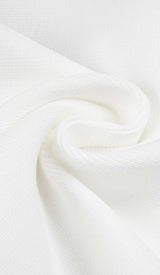 EMBROIDERED LACE MIDI DRESS IN WHITE DRESS STYLE OF CB