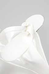 GLAM WITH EDGY SKINTIGHT LATEX GOWN IN WHITE LEATHERETTE PIECES Oh CICI