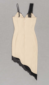 LACE STRAPPY HIGH-LOW DRESS IN IVORY DRESS STYLE OF CB