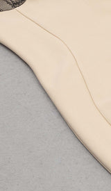 LACE STRAPPY HIGH-LOW DRESS IN IVORY DRESS STYLE OF CB