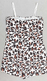 LEOPARD MESH MAXI DRESS IN WHITE DRESS STYLE OF CB