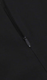 LONG SLEEVE BANDAGE MIDI DRESS IN BLACK Dresses styleofcb