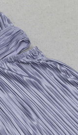 MOCK-NECK SLEEVELESS BELTED MIDI DRESS DRESS STYLE OF CB