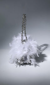 SEQUIN FEATHER SHOULDER BAG Bags Oh CICI