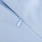 ONE SHOULDER FLOWER MINI DRESS IN BLUE Dresses styleofcb